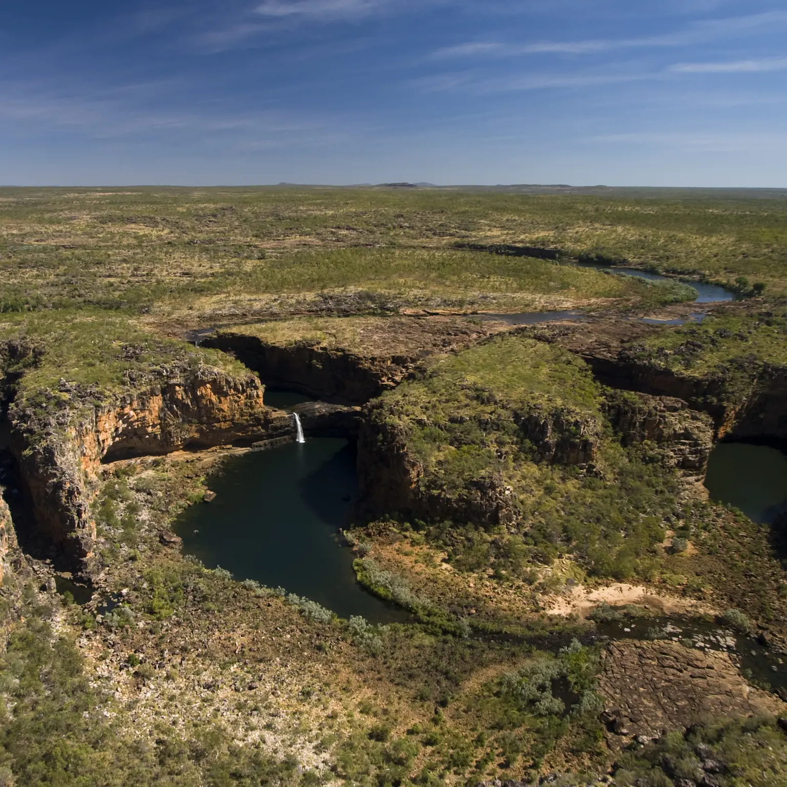 Besuche das abgelegene Mitchell Plateau